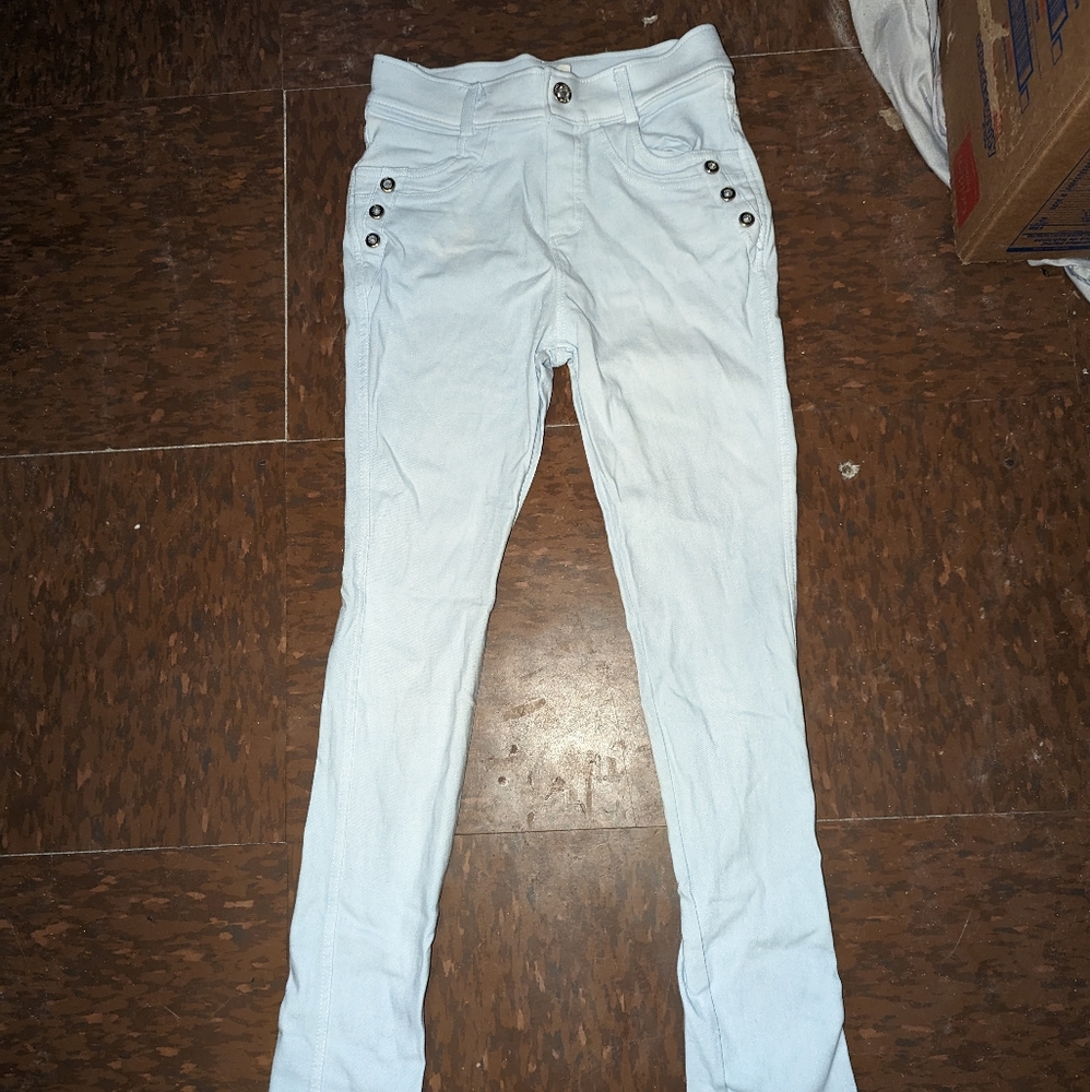 Bae City White Pants Jeans Cute small/medium